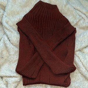 An brown fashionable body suit